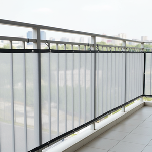 <span class=keywords><strong>Grillage</strong></span> de protection <span class=keywords><strong>gris</strong></span> pour pare-brise, écran d'intimité, filet d'ombrage pour mur extérieur, jardin, cour, piscine - Product Image 6