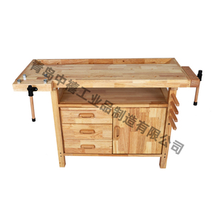 Établi <span class=keywords><strong>en</strong></span> <span class=keywords><strong>bois</strong></span> de grand étau de hêtre à vendre WB003 - Product Image 1