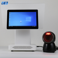 Escáner de Códigos de Barras 2D de Escritorio DBS-1100 con Detección Automática, Lector de Códigos QR, Escaneo de Pantalla Móvil para Puntos de Venta en Comercios Minoristas
