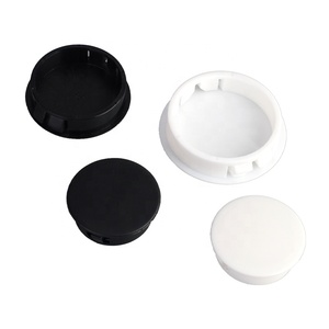 Plasticproducts Đen Nylon nhựa Vòng Snap trong núi khóa lỗ bao gồm ống End Cap chèn Bảng điều khiển khóa cắm gắn lỗ - Product Image 6