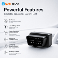 Mini localisateur GPS OBD 4G LTE GPRS WiFi GLONASS avec détection ACC, suivi en temps réel LBS, alerte de survitesse, étanche, compatible Android/iOS