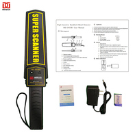 Detector de Metales Portátil MD3003B1 a Precio Económico, Escáner de Detección de Metales, Varilla de Seguridad para Aeropuertos, Detector de Metales para Escanear el Cuerpo