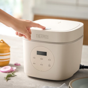 Cuisinière à riz électrique multifonction Thermos 2L carrée, cuisson rapide, maintien au chaud, pour usage domestique - Product Image 4