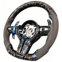 Volant en fibre de carbone forgé haute performance pour BMW E70 E92 F06 F10 F16 F30 F34 M5 F87 F97