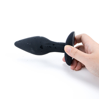 Fabrik-Großhandel Silikon Anal-Plug Vibrator Trainings-Set Sexspielzeug Dilatator Verschiedene Größen Butt-Plug 100% Wasserdicht CE-Zertifiziert