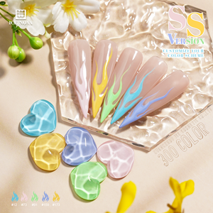 ชุดสีเจล<span class=keywords><strong>ทา</strong></span><span class=keywords><strong>เล็บ</strong></span> 300 <span class=keywords><strong>สี</strong></span> สำหรับฤดูใบไม้ผลิและฤดูร้อ<span class=keywords><strong>น</strong></span> ปราศจากสาร HEMA/TPO/HPMA/TMPTA เจลยูวีระดับมืออาชีพสำหรับใช้ใ<span class=keywords><strong>น</strong></span>ร้านทำเล็บ ศิลปะการทำ<span class=keywords><strong>เล็บ</strong></span>สไตล์ทรอปิคอล - Product Image 3