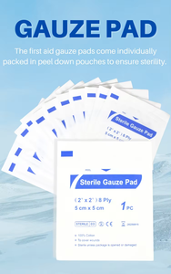 แผ่นแปะแผลพร้อมแผ่นดูดซับแผ่นแปะแผลอุปกรณ์ดูแลแผลขนาดใหญ่แบบใช้แล้วทิ้งทางการแพทย์ - Product Image 4