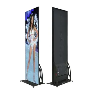 Kapalı mobil Led Panel Pantalla P1.8 P1.538 dijital tabela ve alışveriş merkezi için ekran posteri Led ekran