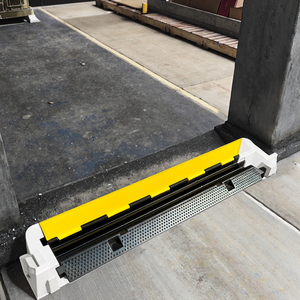 Nuova copertura del cavo di protezione per eventi esterni con rampa per cavi in gomma per 2/3/5 dossi del canale - Product Image 3