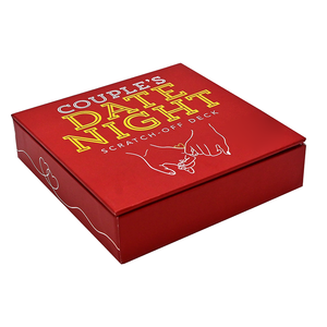 Custom Printing Couple's Date Night Scratch-Off Cards Game Cards Scratch Cards With Box - Product Image 5