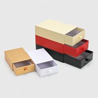 Boîte coulissante magnétique de luxe en carton rigide imprimé, fabriquée à partir de matériaux recyclés, avec gaufrage et cordon en ruban, pour emballage cadeau