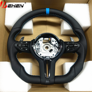 Volante Deportivo <span class=keywords><strong>M</strong></span> Sport de Cuero y Alcántara para <span class=keywords><strong>BMW</strong></span> F01 F06 F10 F11 F20 F21 F22 F30 F31 F32 F34 F36 F80 F82 F87 F90 M3 M5 - Product Image 6