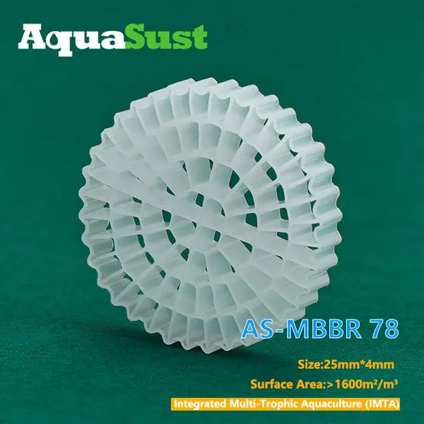 Aquaponic Systems K1 K3 K5 Biofilm filter träger Bio Media Moving Bed Biofilm reaktor MBBR Bio Media Biochip mbr37