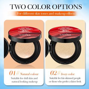 SADOER Atacado Protetor Solar Natural FPS 30 Iluminador Air Cushion Base de Maquiagem Corretivo Leve BB Cream Base - Product Image 4