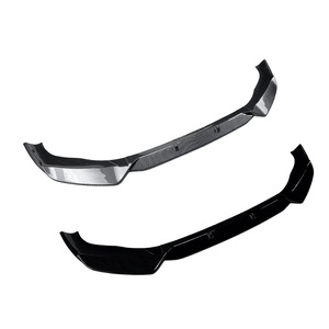 Bmw X3 X4 G01 G02 Lci M Sport Front <b>Lip</b> <b>Splitter</b> Carbon Fiber Texture Matte Finish Tuning Style Spoiler Modification - Product Image 2