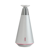 Machine à parfum d'air en alliage d'aluminium Diffuseur de parfum à trois changements d'éclairage Huile de parfum Diffuseur de parfum 100Ml