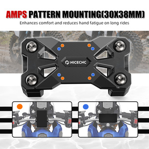 Rialzo Manubrio in Alluminio NICECNC 25mm con Motivo AMPS per Honda CRF1100L <span class=keywords><strong>Africa</strong></span> <span class=keywords><strong>Twin</strong></span> Adventure 2020-2023 2024 2025 Moto - Product Image 3