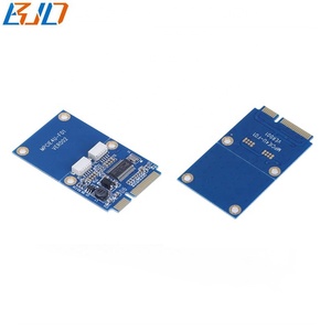 Mini Pci-E MPcie Để 2 X USB 2.0 Kết Nối Adapter Chuyển Đổi Thẻ Với Cáp Mở Rộng 0.3M - Product Image 3