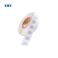 NFC 13.56MHz Mini ukuran Diameter 15mm Nfc213 pasif diri perekat RFID NFC 213 basah Inlay stiker diprogram NFC Label