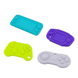 Jouets <span class=keywords><strong>de</strong></span> dentition pour bébé, outils <span class=keywords><strong>de</strong></span> dentition en silicone <span class=keywords><strong>de</strong></span> qualité alimentaire, jouets en forme <span class=keywords><strong>de</strong></span> figurines pour 0-24 mois - Product Image 6