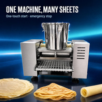 Multifunctionele machine voor meerdere producten, aanpasbare opties, eenvoudige bediening, hoge efficiëntie, crêpemachine