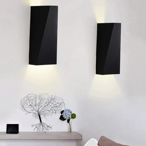 Pas encore d'avis oem 1-Light Metal led lights dimmable sconce light light modern matte black appliques pour patio porte d'entrée - Product Image 5