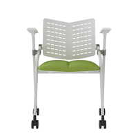 Chaise pliante de bureau empilable pour salle de conférence