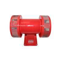 Sirène industrielle pour système d'alarme incendie, 170 dB, alarme d'avertissement extérieure à haut niveau sonore, certifiée CE, en alliage d'aluminium pour usine