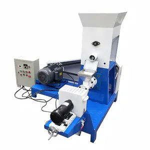 multi function extruder fish feed pellet pallet extruder machine floating price