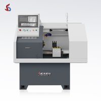 Tour CNC horizontal compact en métal Shandong Matsumoto CK0640 avec système de commande GSK, broche simple, usage moyen, mini-banc plat
