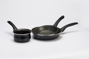 Không dính chảo không dính chảo không dính Bộ đồ dùng nhà bếp không dính <span class=keywords><strong>Carbon</strong></span> thép chiên Chảo không dính đồ nấu nướng - Product Image 2