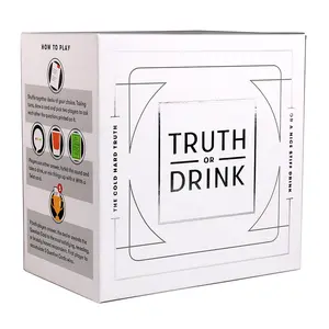 Waarheid Of Drinken Of Vertel De Waarheid Card Games Grappig Voor Volwassen Verjaardag Drankjes Strategie Party Board Afdrukken Drunking Games