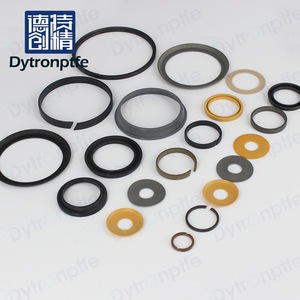 Segments de piston en téflon défluoré PTFE, personnalisation non standard, pour pompe à air, résistants à l'usure, autolubrifiants - Product Image 4