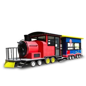 Camion de restauration mobile en forme de train Voiture mobile électrique pour vendre des snacks et boissons - Product Image 4