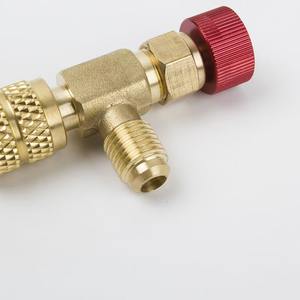 Ouvre-bouteille de soupape de robinet de haute qualité 1/4 SAE Auto AC pour réfrigérant à <span class=keywords><strong>gaz</strong></span> R22 R134a <span class=keywords><strong>R410A</strong></span> - Product Image 3