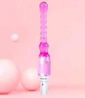 Offre Spéciale cristal flirtant bâton électrique arrière Court tirer perle Plug Anal saut oeuf Vibration bâton de Massage pour un usage adulte