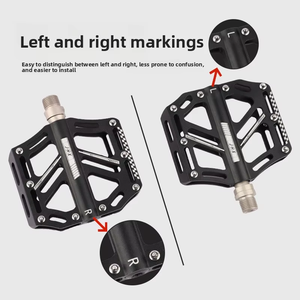 Pédales de vélo de montagne en alliage d'aluminium à double roulement, haute résistance, antidérapantes, résistantes à l'usure, roulements étanches - Product Image 3