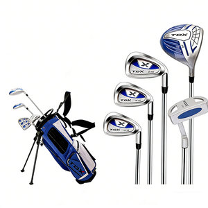 ชุดไม้กอ<span class=keywords><strong>ล</strong></span>์ฟระดับเริ่มต้นขนาดมาตรฐาน YUEKE สำหรับเด็ก หัวเหล็กความแม่นยำสูง แกนคาร์บอนไฟเบอร์ ทนทาน - Product Image 1