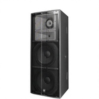 Haut-parleur de scène passif professionnel 900 watts à 3 voies, 2 x 15 pouces, dernière conception, gamme complète