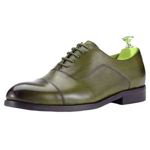 Chaussures plates en cuir noires pour hommes, style britannique décontracté, pour affaires, mariage et soirée - Product Image 2