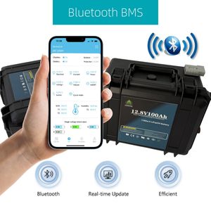 ボート/船舶用防水バッテリー 12V 100Ah 150Ah 200Ah 300Ah 充電式リン酸鉄リチウムソーラー屋外バッテリーパック - Product Image 3