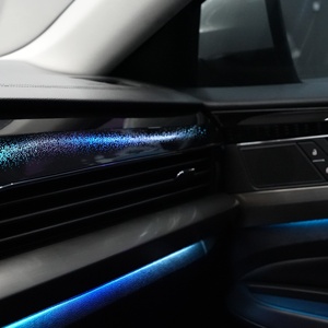 Kit de tiras LED para iluminación ambiental de coche RHD de 4 puertas con función inteligente de selección de colores a través de aplicación móvil - Product Image 1