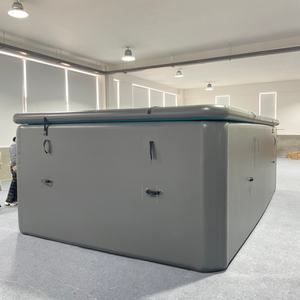 Piscine gonflable rectangulaire hors sol 5x3x1.5m en tissu double paroi Drop Stitch, profondeur 1,5m, longueur 5m, pour jardin - Product Image 3