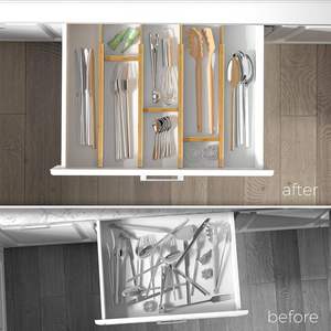 Tre ngăn kéo ngăn kéo mở rộng ngăn kéo cho nhà văn phòng tủ - Product Image 2