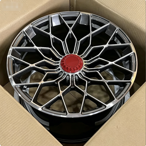 REP 5569F 20*8.5/20*11 5-112 Negro Brillante/GMF Llanta de Aleación de Aluminio Forjado Multirradio en Stock para Lamborghini Huracán - Product Image 1