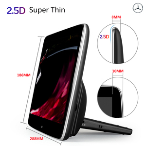 شاشة سيارة أندرويد 11.6 بوصة للترفيه في مسند الرأس الخلفي مع منفذ <span class=keywords><strong>USB</strong></span> و4G لسيارات مرسيدس بنز الفئة S، شاشة لمس IPS - Product Image 6