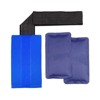 Compresse de gel réutilisable et personnalisable pour thérapie chaude/froide, soulagement de la douleur