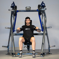 Presse pectorale Rosen OEM Service Muscle Machines en acier Q235 pour musculation et entraînement de force en salle de sport, avec garantie de 3 ans