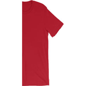 T-shirt à manches courtes à col rond pour femme, style streetwear, respirant, écologique, personnalisé, en molleton uni en coton biologique brodé - Product Image 5