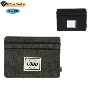 BSCI custom Multi Colours Men's Wallets New Style High Quality Card Holders Sports Business Card Pouch Slim Credit Card Holder